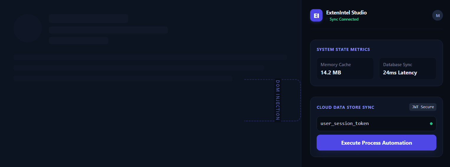 Extension UI